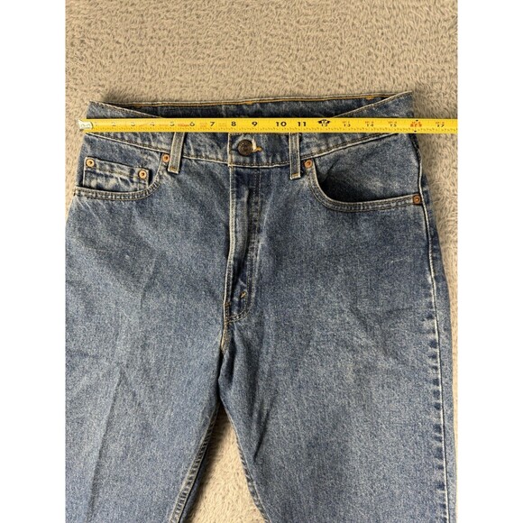 VTG Levis 550 Jeans Mens 34x30 Blue Relaxed Fit Tapered Leg Denim USA 90s READs - Picture 8 of 11